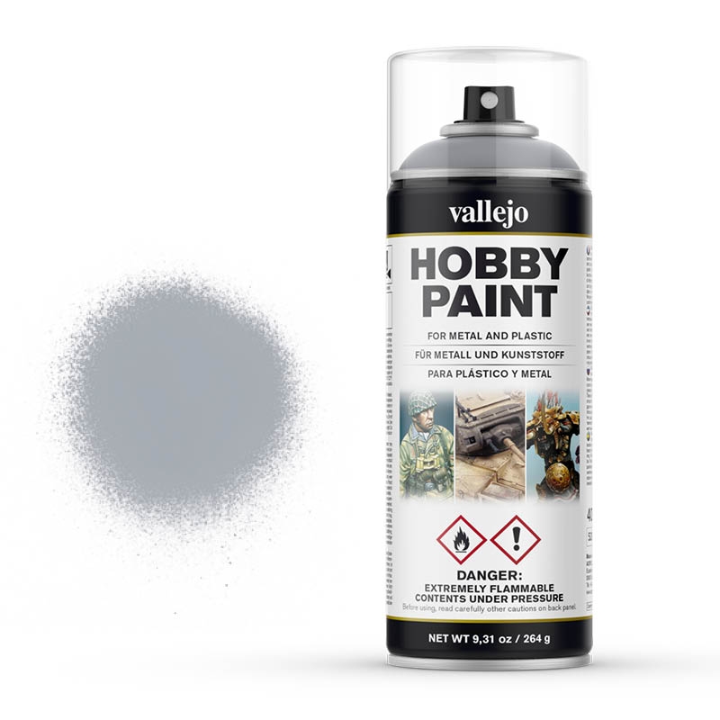 SILVER SPRAY VALLEJO HOBBY PAINT