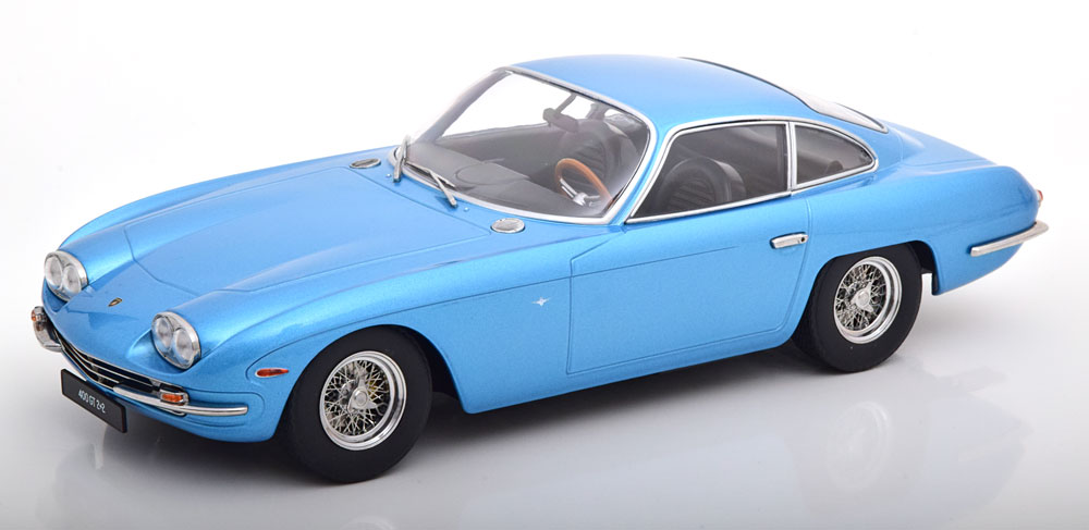 LAMBORGHINI 400 GT 2+2 LIGHT BLUE METALLIC 1965