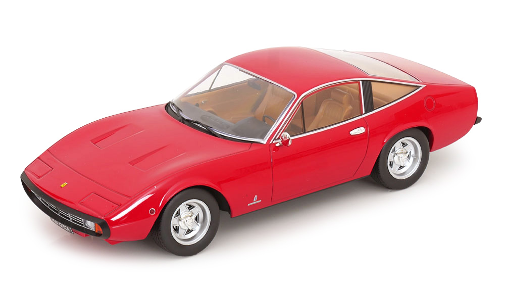 FERRARI 365 GTC4 1971 RED WITH BROWN INTERIEUR