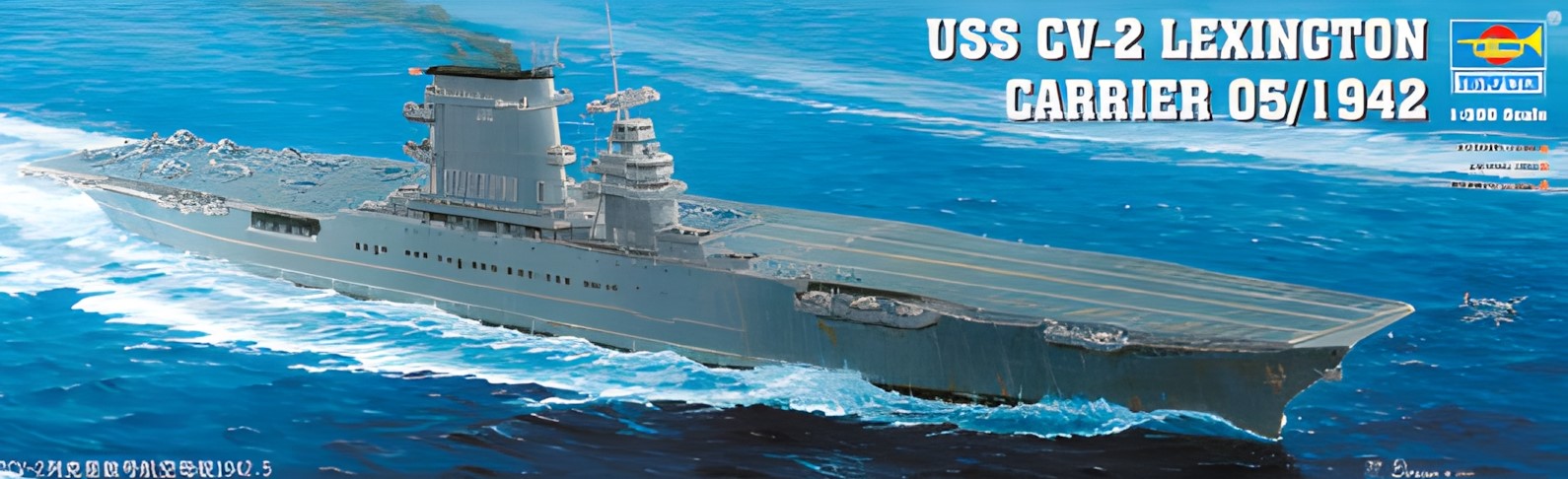 USS CV-2 LEXINGTON CARRIER 05/1942