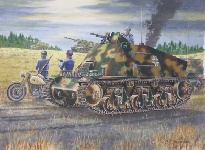 GERMAN 38(H) ARTILLERY OBSERVATION VEHICLE