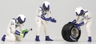 PIT STOP WILLIAMS CAMBIO GOMME POSTERIORE