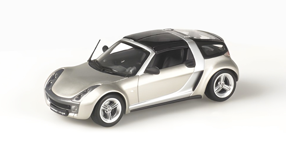 SMART ROADSTER COUPE 2003 GREY METALLIC