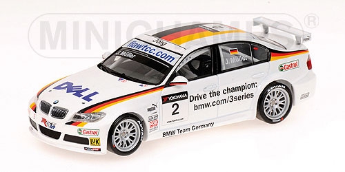 BMW 320 SI J. MUELLER WINNER RACE 2 BRNO WTCC 2007