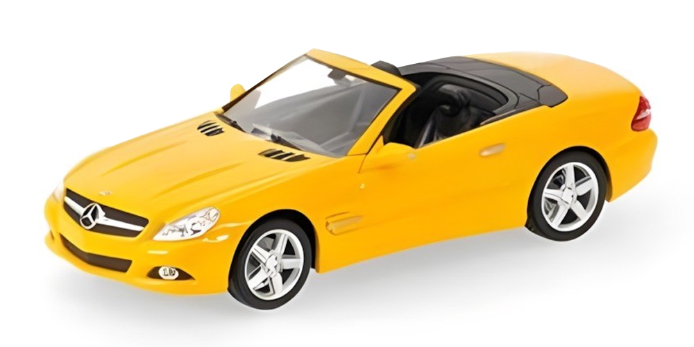 MERCEDES BENZ SL CLASS 2008 YELLOW 'LINEA GIALLO'