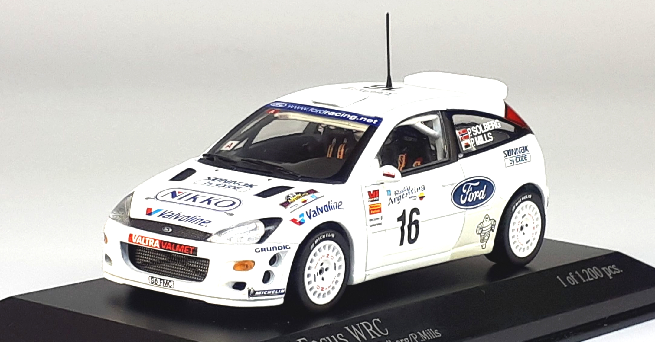 FORD FOCUS WRC SOLBERG MILLS 2000