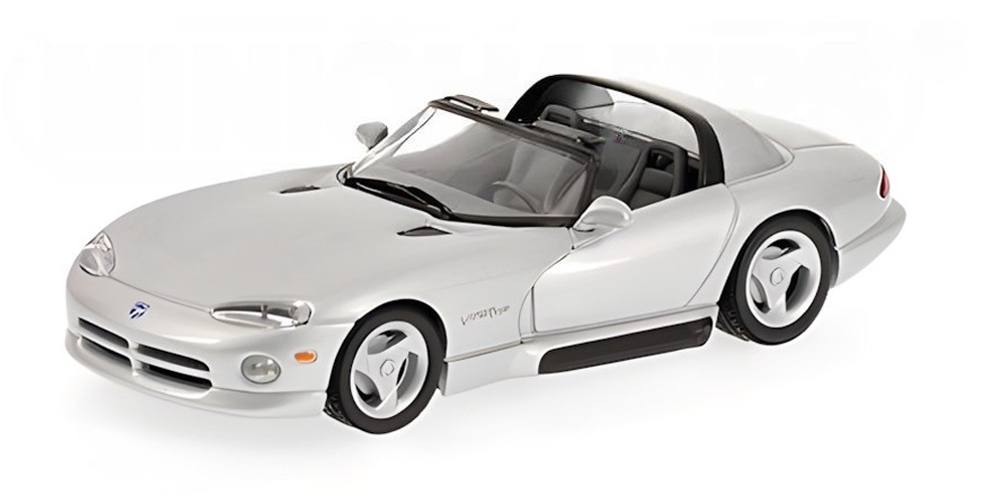 DODGE VIPER CABRIO 1993 SILVER