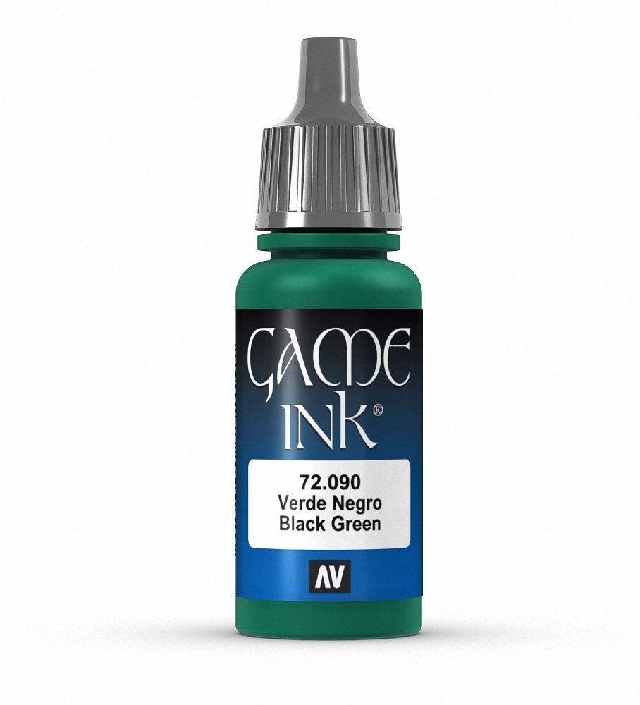BLACK GREEN INK