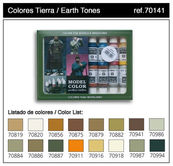 CONFEZIONE 16 COLORI PER TERRA