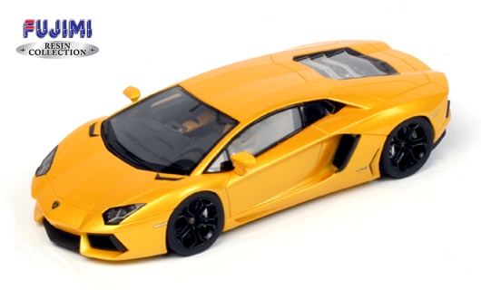 LAMBORGHINI AVENTADOR LP700-4 2012 GIALLO ORION FUJIMI