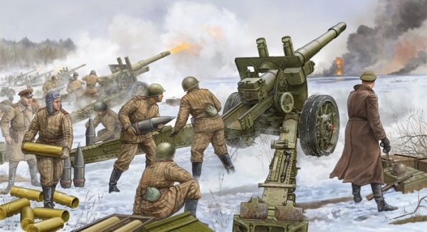 SOVIET 152 mm HOWITZER GUN M 1937 ML-20