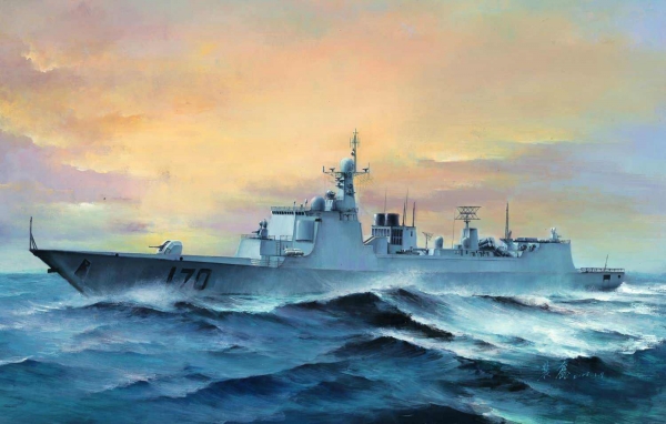 PLA NAVY TYPE 052C DDG-170 LAN ZHOU