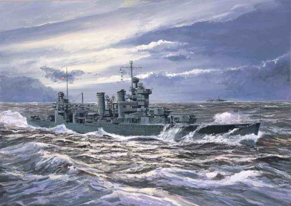 USS NEW ORLEANS CA-32 1942