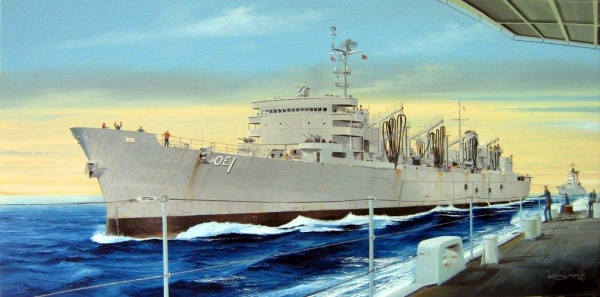 USS SACRAMENTO AOE FAST COMBAT SUPPORT SHIP
