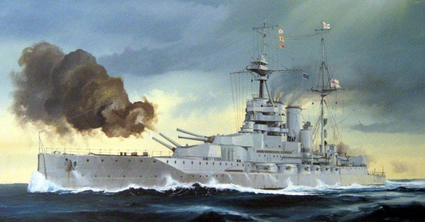 HMS QUEEN ELIZABETH 1918