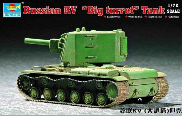 SOVIET KV BIG TURRET TANK