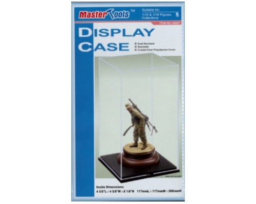 VETRINA IN PLASTICA 117x117x206 mm