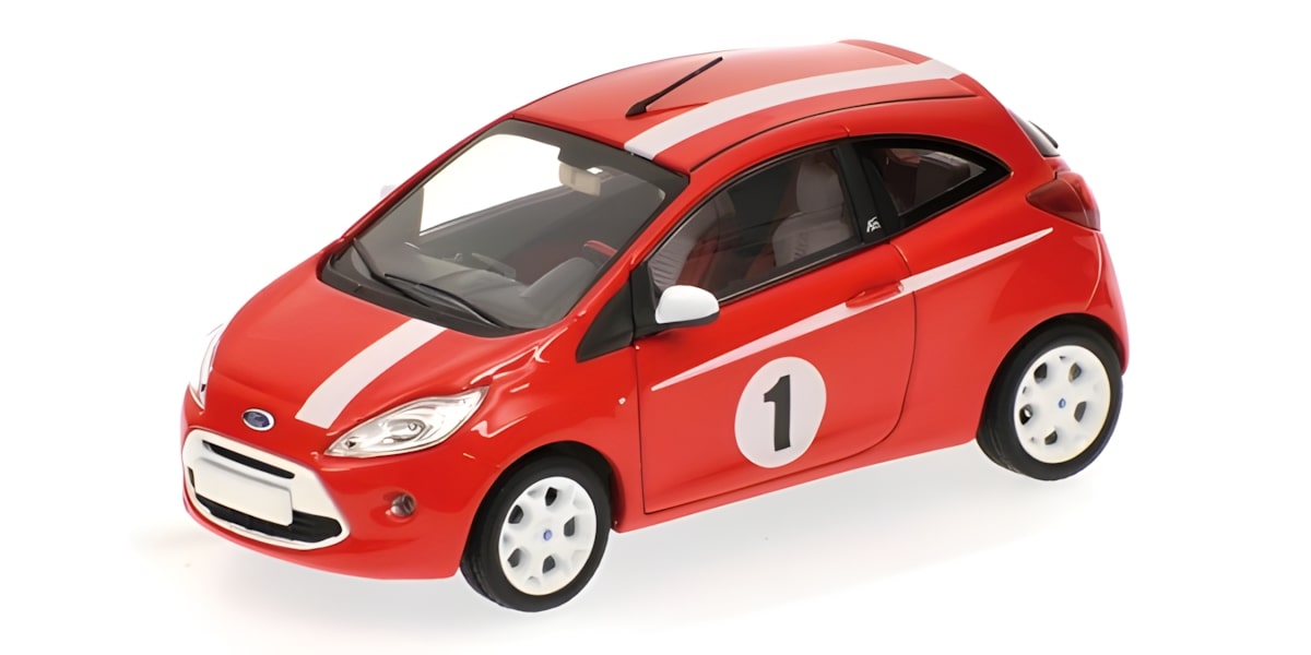 FORD KA 2009 RED