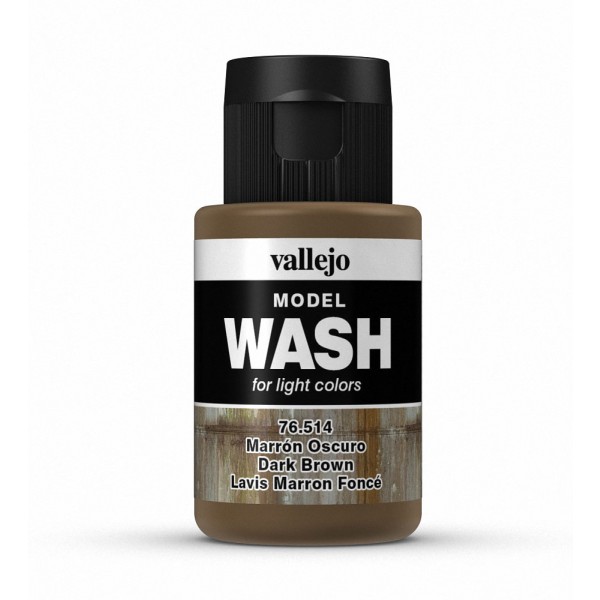 MODEL WASH DARK BROWN