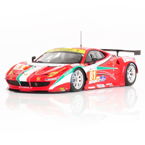 FERRARI 458 ITALIA GTE PRO #81 TEAM AF CORSE 24H LE MANS 2012 FUJIMI