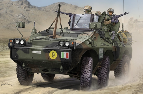 PUMA AUTOBLINDO ITALIANO 6x6 WHEELED AFV