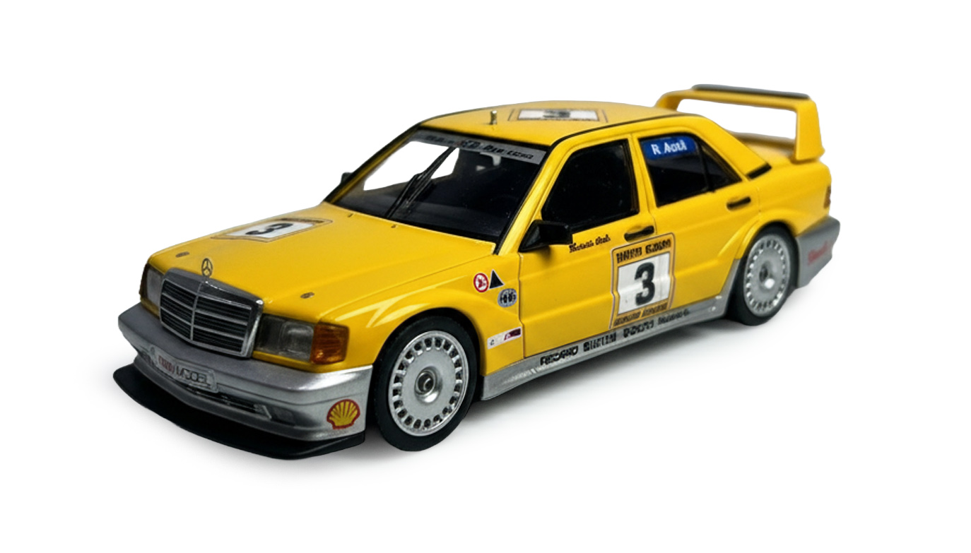 MERCEDES BENZ 190E EVO2 #3 CAMEL R. ASCH GP S. AFRICA 1990