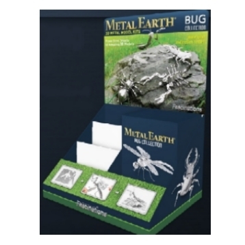 ESPOSITORE DA BANCO INSETTI METAL EARTH