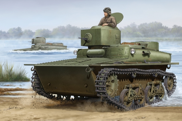 SOVIET T-37 AMPHIBIOUS LIGHT TANK EARLY