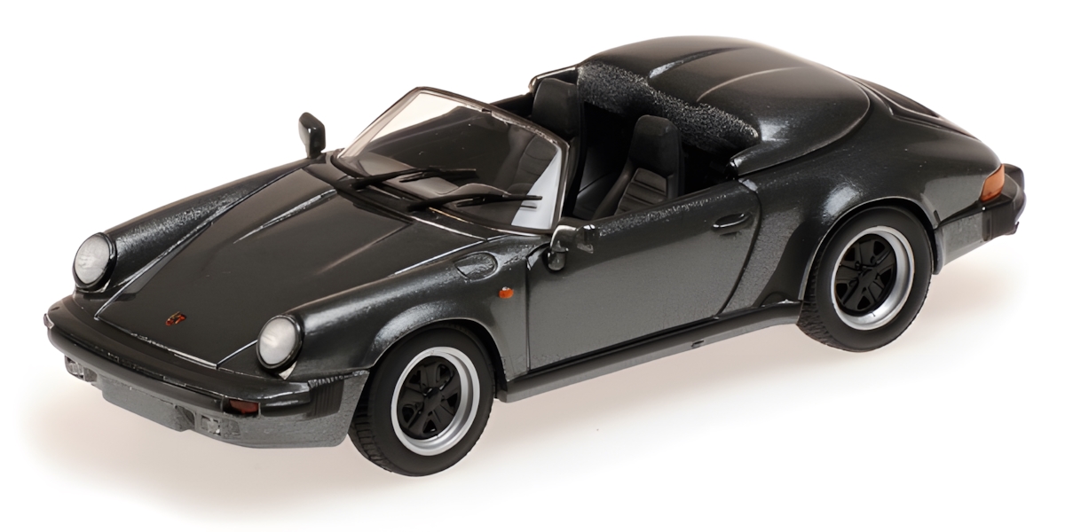 PORSCHE 911 SPEEDSTER 1988 GREY METALLIC