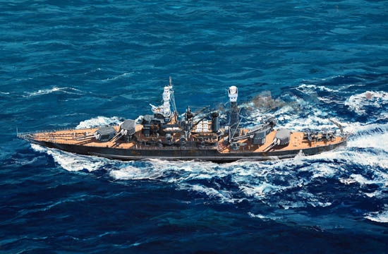 USS WEST VIRGINIA BB-48 1941