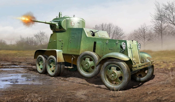 SOVIET BA-3 ARMOR CAR