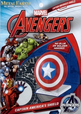AVENGERS SCUDO DI CAPTAIN AMERICA PRECOLORATO