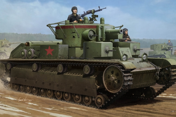 SOVIET T-28 MEDIUM TANK WELDED