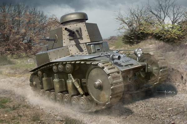 SOVIET T-18 LIGHT TANK MOD. 1927