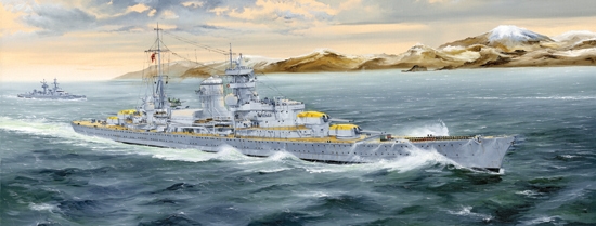 GERMAN HEAVY CRUISER BLUCHER