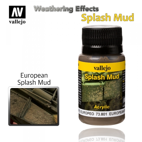 WEATHERING EFFECTS EUROPEAN SPLASH MUD
