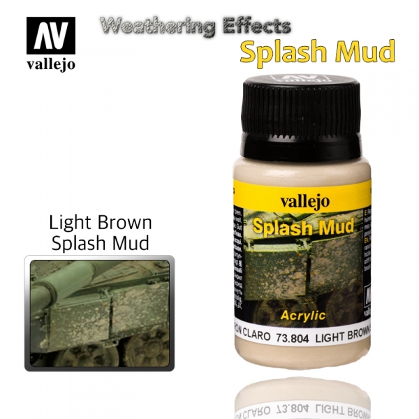 WEATHERING EFFECTS LIGHT BROWN SPLASH MUD