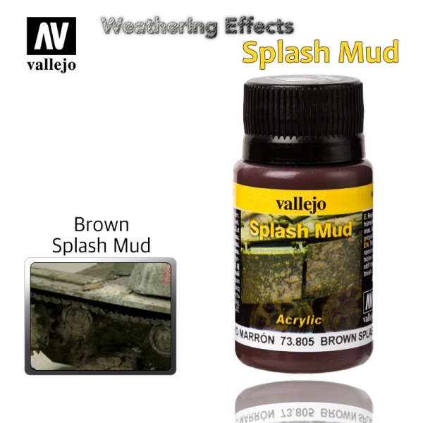 WEATHERING EFFECTS BROWN SPLASH MUD