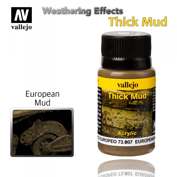 WEATHERING EFFECTS EUROPEAN THICK MUD