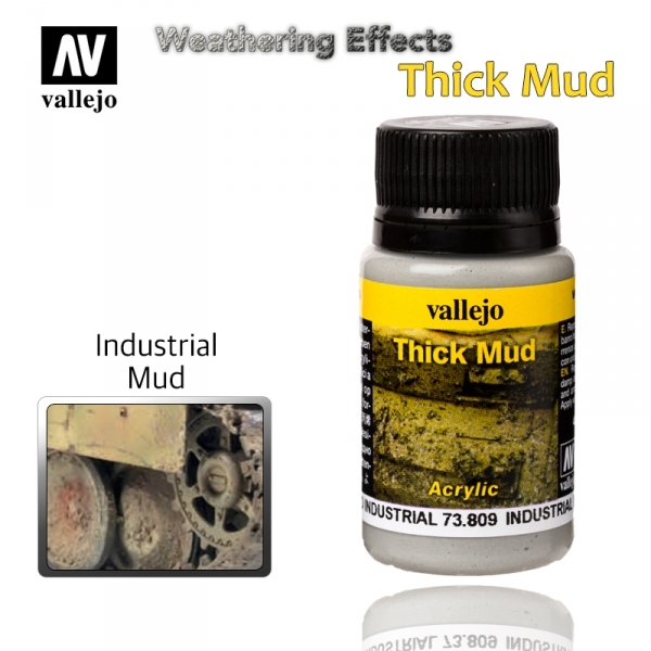 WEATHERING EFFECTS INDUSTRIAL THICK MUD