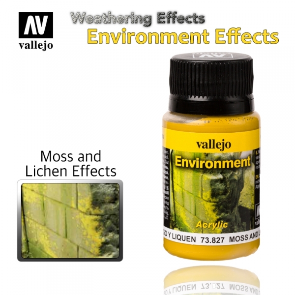WEATHERING EFFECTS MOSS AND LICHEN EFFECT