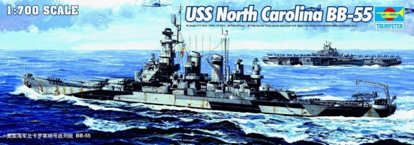 USS NORTH CAROLINA BB-55