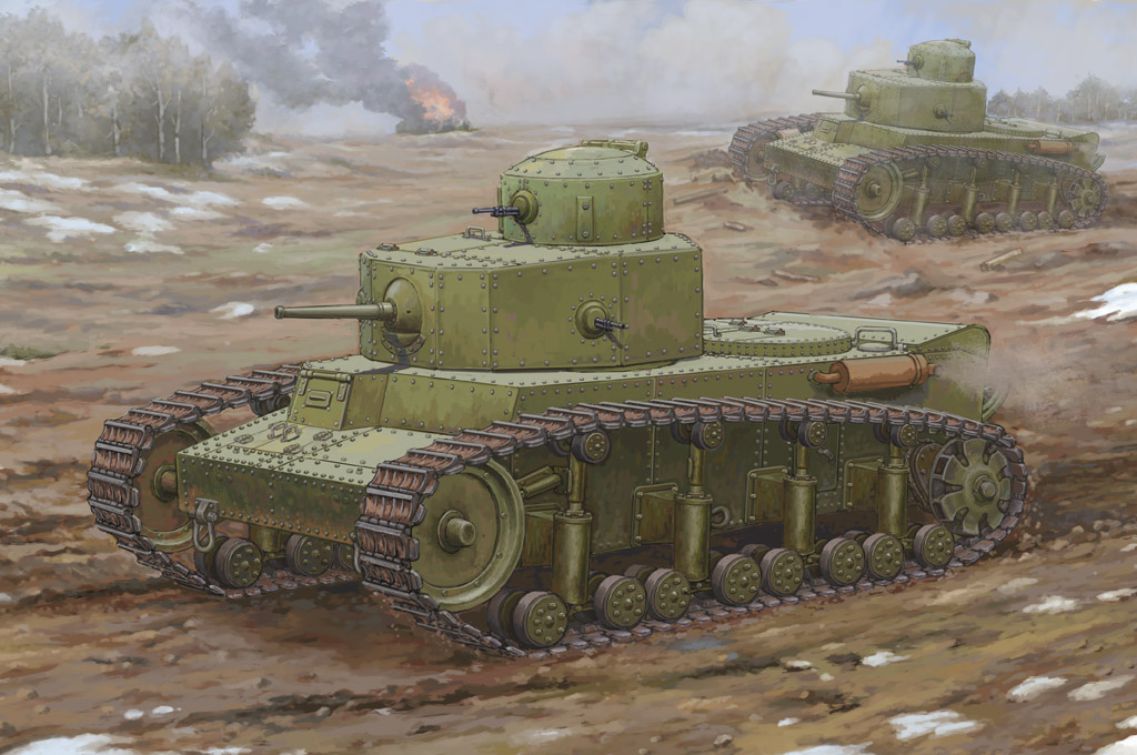 SOVIET T-12 MEDIUM TANK