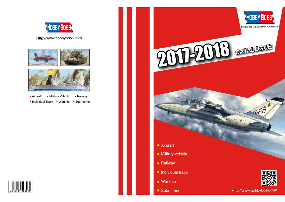 CATALOGO HOBBY BOSS 2017