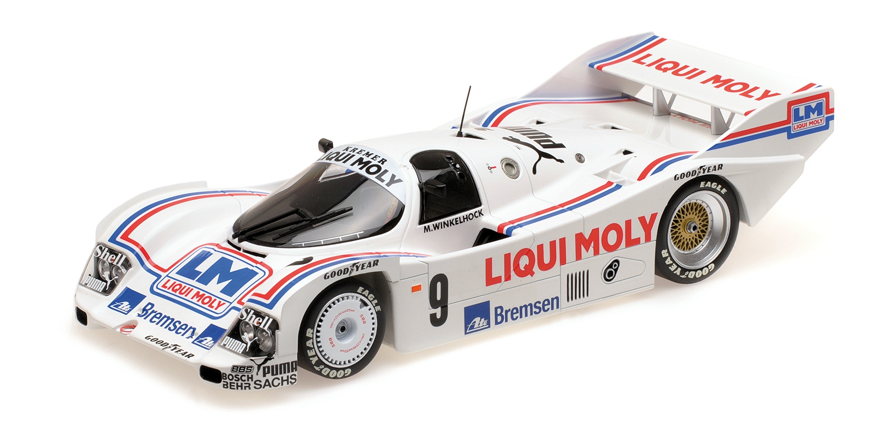 PORSCHE 962C LIQUI MOLY M. WINKELHOCK 200 MEILEN VON NURNBERG 1985