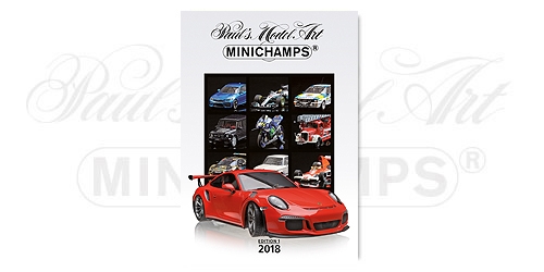 CATALOGO MINICHAMPS EDIZIONE 1 / 2018