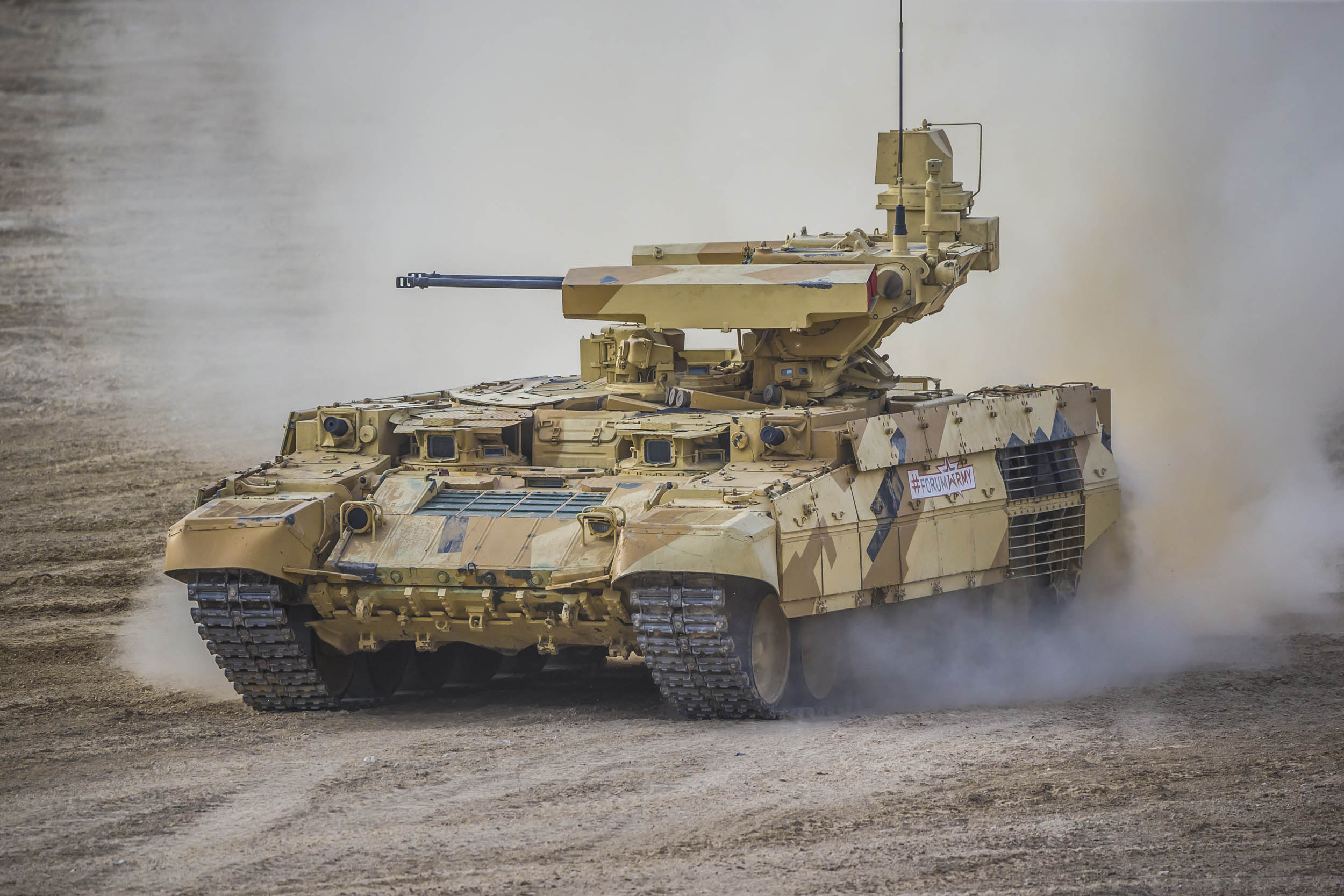 RUSSIAN OBJ 199 BMPT RAMKA WITH ATGM LUNCHER ATAKA