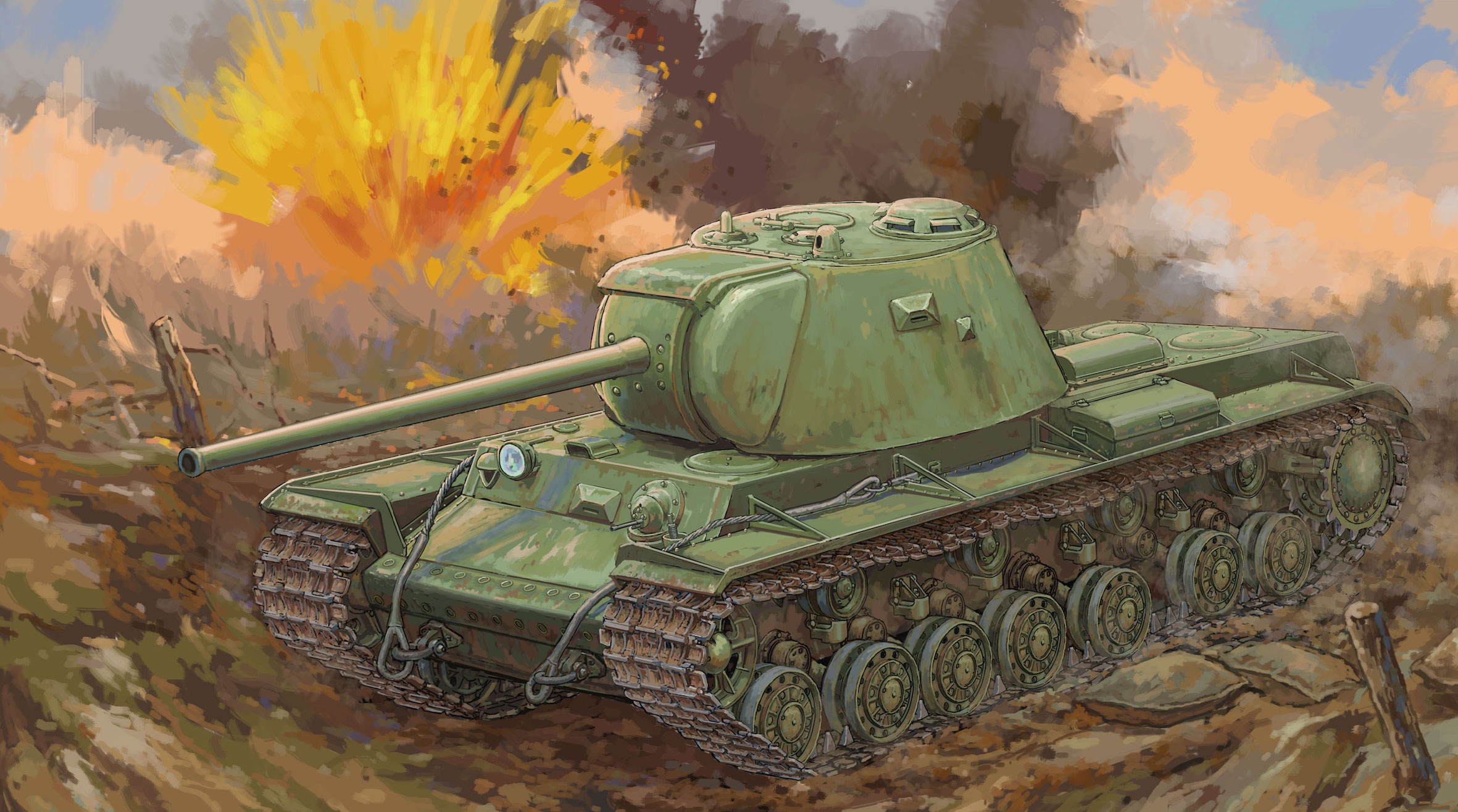 RUSSIAN KV-3 HEAVY TANK