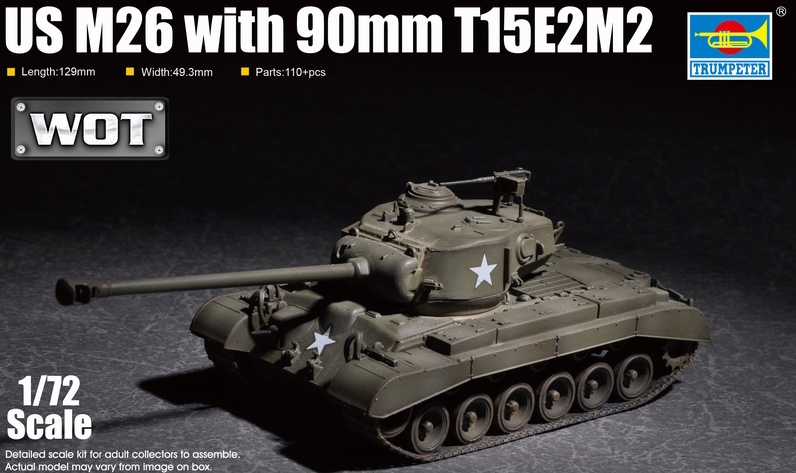 US M26 WITH 90mm T15E2M2