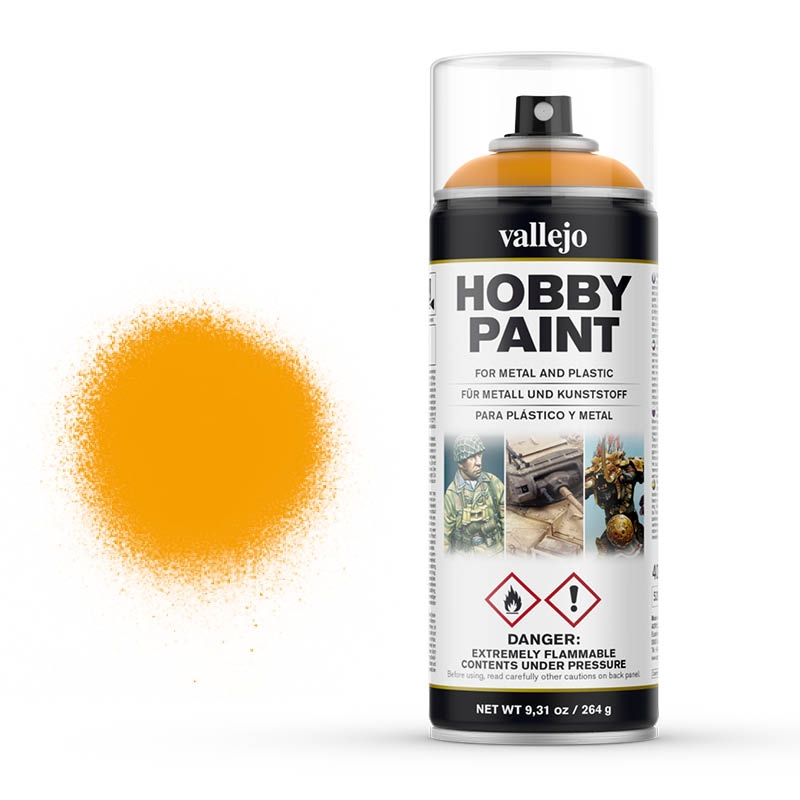 SUN YELLOW SPRAY VALLEJO HOBBY PAINT